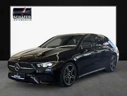 Schwarz Gebraucht 2022 Mercedes CLA220 Shooting Brake AMG line Kombi | 34.990 € (Fairer Preis)