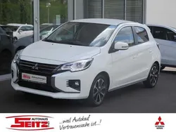 Alpine white (weiss) Gebraucht 2021 Mitsubishi Space Star Top Limousine | 12.640 € (Fairer Preis)