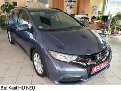 Twilight blue m. Gebraucht 2014 Honda Civic Comfort Kombi | 13.500 € (Etwas zu teuer)