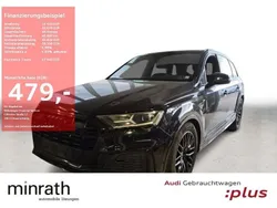 Mythosschwarz metallic Gebraucht 2022 Audi Q7 S-Line SUV | 53.840 € (Guter Preis)
