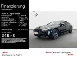 Mythosschwarz metallic Gebraucht 2024 Audi A7 S-Line Kleinwagen | 57.999 € (Guter Preis)