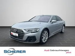 Silber (metallic) Gebraucht 2022 Audi A8 Ambiente Limousine | 65.900 € (Fairer Preis)