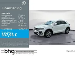 Pure white Neu 2024 VW T-Roc R-line SUV | 35.900 € (Fairer Preis)