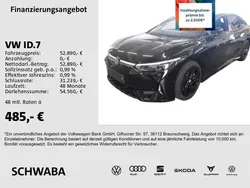 Grenadillschwarz metallic Gebraucht 2024 VW ID.7 GTX Limousine | 52.890 €