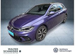 Vibrant violet metallic (metallic) Gebraucht 2021 VW Polo R-line Limousine | 21.550 € (Etwas zu teuer)