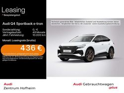 Gletscherweiß metallic Gebraucht 2025 Audi Q4 e-tron S-Line SUV | 50.990 €