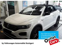 Weiß Gebraucht 2021 VW T-Roc Cabriolet R-line Cabrio | 23.830 € (Guter Preis)