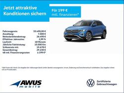 Blau / ravennablau (metallic) Gebraucht 2025 VW T-Roc Style SUV | 33.490 € (Superpreis)