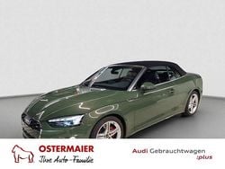 Distriktgrün metallic Gebraucht 2024 Audi A5 Cabriolet S-Line Cabrio | 49.550 € (Fairer Preis)