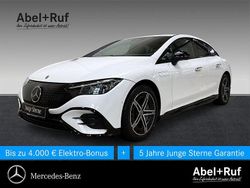 Weiß Gebraucht 2024 Mercedes EQE300 AMG Limousine | 44.489 € (Superpreis)