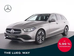 Silber mojavesilber Gebraucht 2024 Mercedes C200 Avantgarde Kombi | 38.835 € (Fairer Preis)