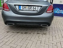 Schwarz Gebraucht 2017 Mercedes C200 AMG line Limousine | 16.500 € (Teuer)