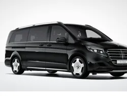 Schwarz Neu 2025 Mercedes V300 Exclusive Van / Kleinbus | 111.590 €