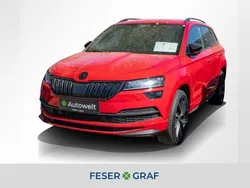 Velvetrot premium metallic Gebraucht 2020 Skoda Karoq SportLine SUV | 26.980 € (Fairer Preis)