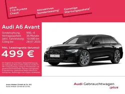Schwarz Gebraucht 2024 Audi A6 S-Line Kombi | 66.890 €