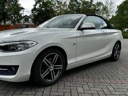 Weiß Gebraucht 2016 BMW 218 Sport Line Cabrio | 18.999 € (Fairer Preis)
