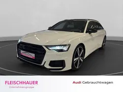 Weiss Gebraucht 2022 Audi S6 Advanced Kombi | 58.490 € (Teuer)