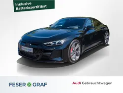 Mythosschwarz metallic Gebraucht 2022 Audi e-tron GT quattro Ambiente Limousine | 58.990 € (Guter Preis)