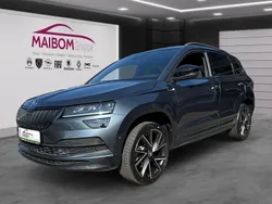 Grau Gebraucht 2021 Skoda Karoq SportLine SUV | 26.990 € (Fairer Preis)