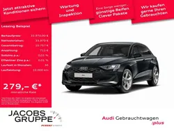 Grau Gebraucht 2025 Audi A3 Sportback Advanced Limousine | 33.970 € (Fairer Preis)