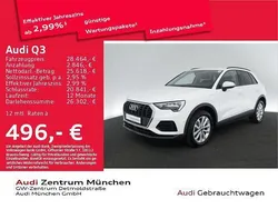 Ibisweiß Gebraucht 2022 Audi Q3 Design SUV | 28.464 € (Guter Preis)