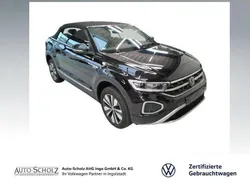 Schwarz Gebraucht 2024 VW T-Roc Cabriolet Move Cabrio | 27.500 € (Superpreis)