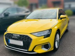 Gelb Gebraucht 2021 Audi A3 Sportback S-Line Limousine | 25.200 € (Fairer Preis)