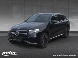 Unilack schwarz Gebraucht 2023 Mercedes EQC400 AMG line SUV | 39.999 € (Guter Preis)
