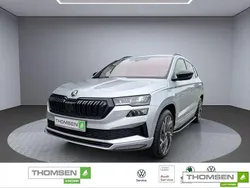 Silber Gebraucht 2022 Skoda Karoq SportLine SUV | 29.890 € (Teuer)