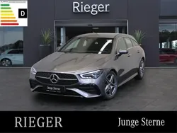 Grau Gebraucht 2024 Mercedes CLA200 Shooting Brake AMG Kombi | 33.755 € (Fairer Preis)