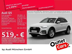 Ibisweiß Gebraucht 2023 Audi Q5 Ambiente SUV | 37.994 € (Superpreis)
