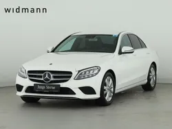 Polarweiss Gebraucht 2019 Mercedes C180 Avantgarde Limousine | 24.550 € (Fairer Preis)