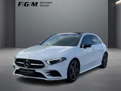 Polarweiß Gebraucht 2019 Mercedes A180 AMG line Limousine | 24.670 € (Fairer Preis)