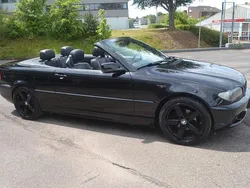 Schwarz Gebraucht 2004 BMW 318 Cabriolet Sport Line Cabrio | 5.999 € (Fairer Preis)