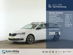 Moonweiss metallic Gebraucht 2018 Skoda Octavia LAURIN & KLEMENT Kombi | 16.850 € (Fairer Preis)