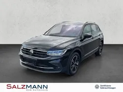 Schwarz Gebraucht 2023 VW Tiguan Active SUV | 37.980 € (Etwas zu teuer)