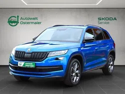 Blau Gebraucht 2021 Skoda Kodiaq SportLine SUV | 35.385 € (Fairer Preis)