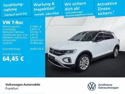 Pure white/schwarz Gebraucht 2024 VW T-Roc Style SUV | 27.480 € (Guter Preis)
