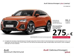 Pulsorange Gebraucht 2025 Audi Q3 Sportback S-Line SUV | 39.555 € (Guter Preis)