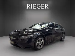 Unilack nachtschwarz Gebraucht 2024 Mercedes A200 AMG Limousine | 30.998 € (Fairer Preis)