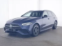 Blau Gebraucht 2024 Mercedes C220 AMG Kombi | 45.950 € (Fairer Preis)