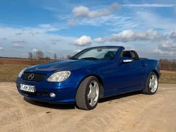 Blau Gebraucht 2000 Mercedes SLK320 AMG Cabrio | 4.499 € (Superpreis)