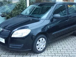 Schwarz Gebraucht 2009 Skoda Fabia Ambiente Kleinwagen | 4.985 € (Teuer)