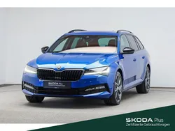 Blau Gebraucht 2022 Skoda Superb SportLine Kombi | 29.888 € (Guter Preis)