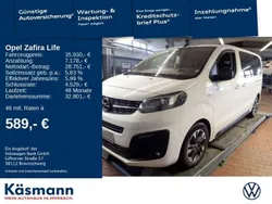 Weiß Gebraucht 2020 Opel Zafira Life Van | 35.930 € (Fairer Preis)