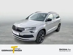 Grau Gebraucht 2021 Skoda Karoq SportLine SUV | 26.690 € (Fairer Preis)