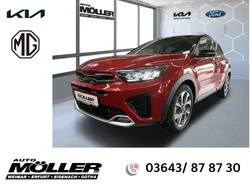 Signal red/black metallic Gebraucht 2022 Kia Stonic GT-Line SUV | 23.549 € (Etwas zu teuer)