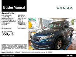 Lavablau metallic Gebraucht 2021 Skoda Kodiaq Ambition SUV | 29.930 € (Fairer Preis)