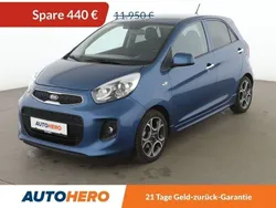 Blau Gebraucht 2017 Kia Picanto Spirit Kleinwagen | 11.510 € (Fairer Preis)