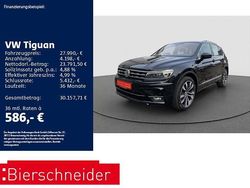 Schwarz Gebraucht 2019 VW Tiguan Highline SUV | 27.990 € (Fairer Preis)